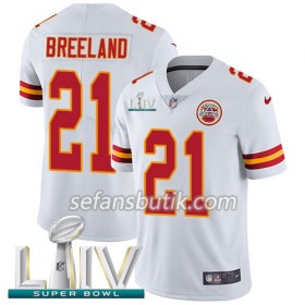 Kansas City Chiefs Tröjor Bashaud Breeland 21 Nike Vit 2020 Super Bowl LIV - Herr